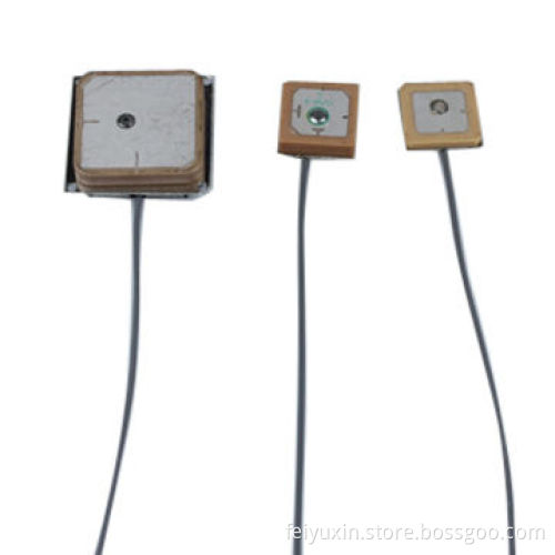 25*25*4mm GPS Ceramic Antenna with I-PEX 1.13